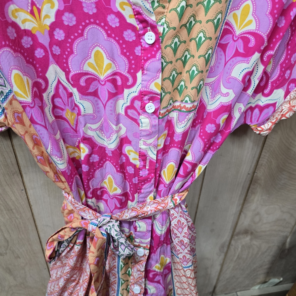 New Items!!! Colorful Patterned Umgee Button-Up D… - image 4